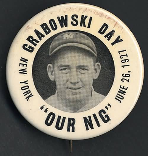 1927 Grabowski Day Pin